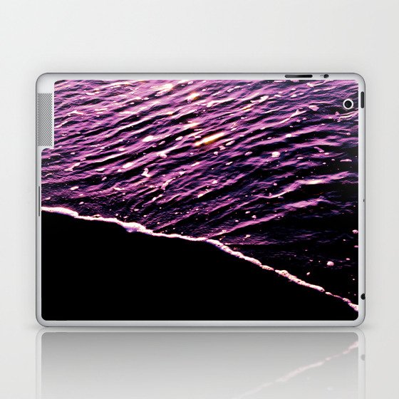 Purple Wave Laptop & iPad Skin