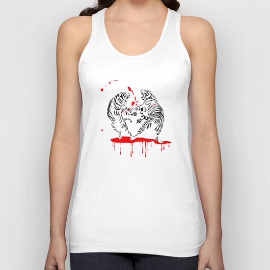Tora Tora! // (tiger fight) Unisex Tank Top