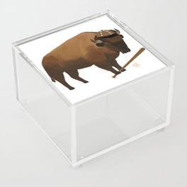 Bison Baseball Acrylic Box