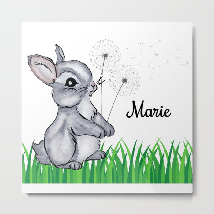 Bunny Name Gift Marie Metal Print