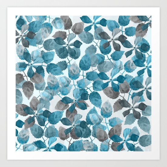 Botanical garden III Art Print