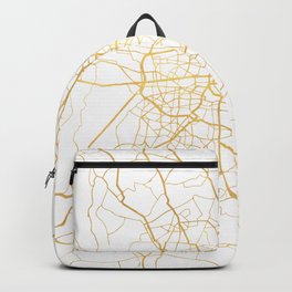 BERLIN GERMANY CITY STREET MAP ART Backpack