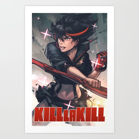 Ryuko Matoi Art Print