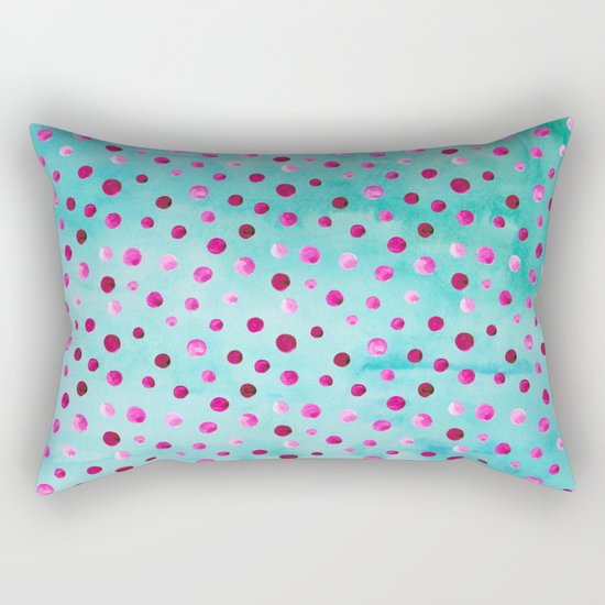 Polka Dot Pattern 05 Rectangular Pillow