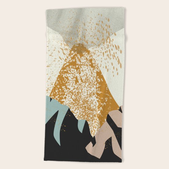 Volcano Beach Towel