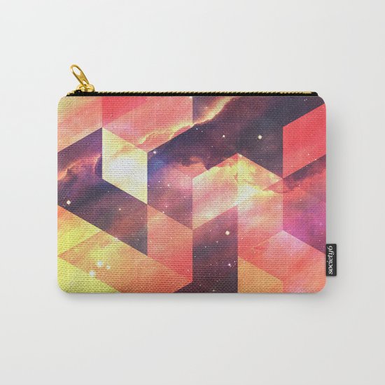 Geometric Fire Carry-All Pouch