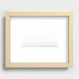 Artifacts of Sound - Watch Recessed Framed Print