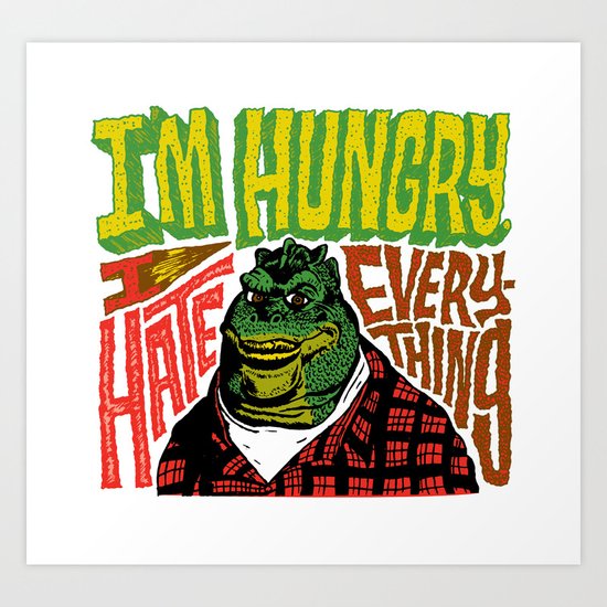 Hungry Earl Art Print