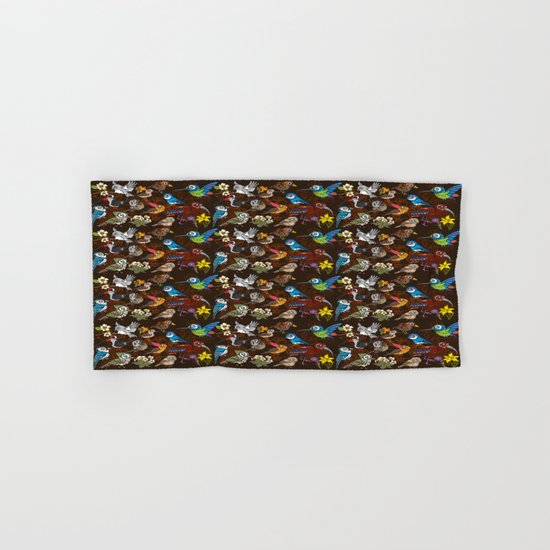 CA 12 BIRDS (CA鳥風月) Hand & Bath Towel