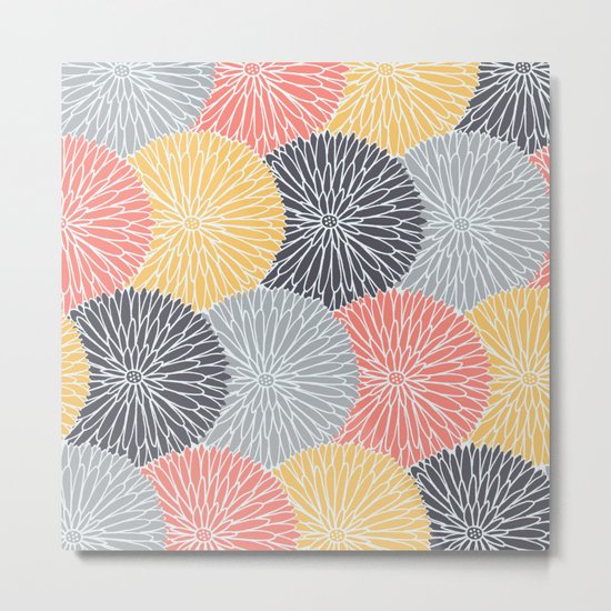 Flower Infusion Metal Print