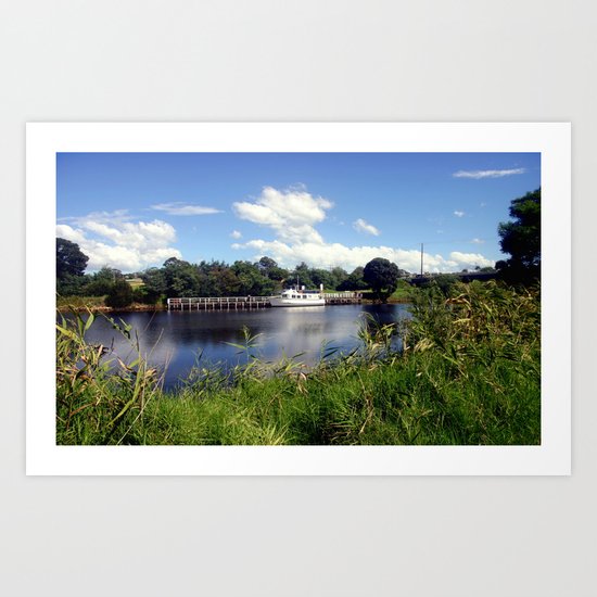 Thompson River - Australia Art Print