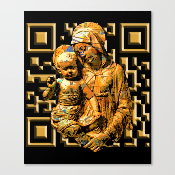 Madonna and Child Canvas Print