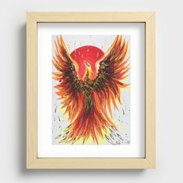 Phoenix Rising Recessed Framed Print