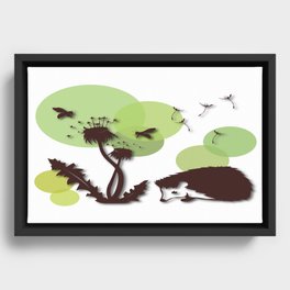 Nature's Call Minimalism No. 60 Framed Canvas