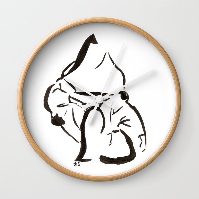 Aikido Series - 3 Wall Clock
