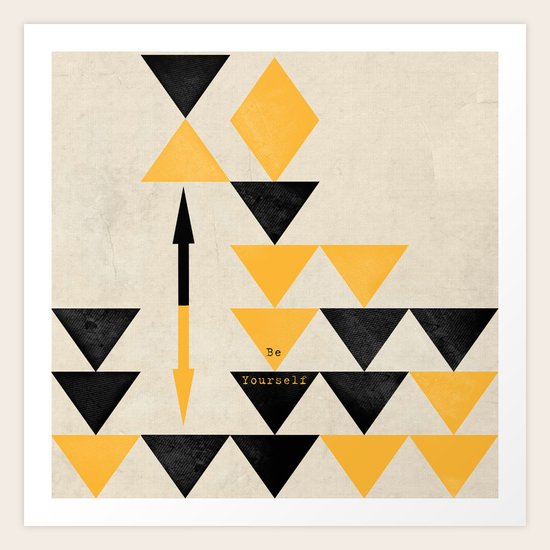 Be Yourself Art Print