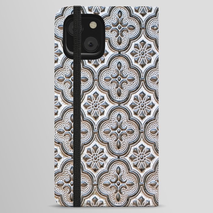 Metal Ceiling iPhone Wallet Case