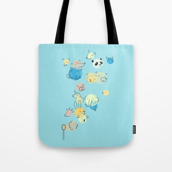 Bubble Animals Tote Bag