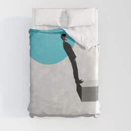 At the edge of it all Duvet Cover