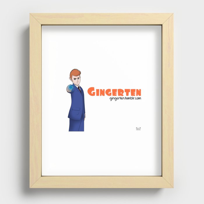 Gingerten - The Ginger Doctor! Recessed Framed Print