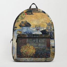 Claude Monet - The luncheon Backpack