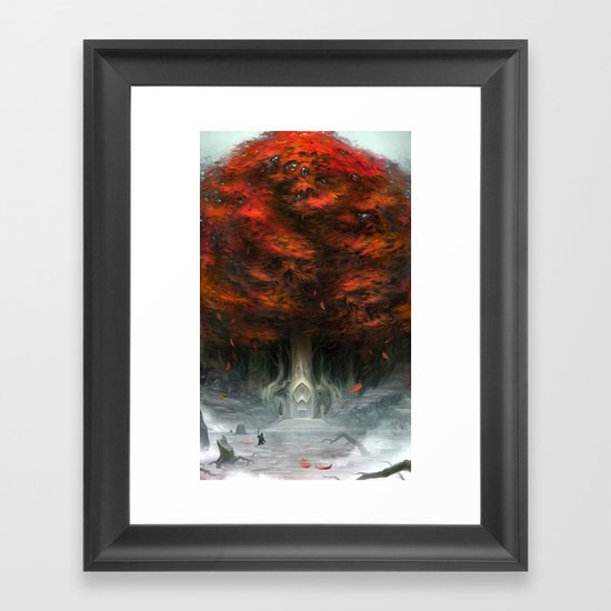 Tree of Duality Framed Art Print