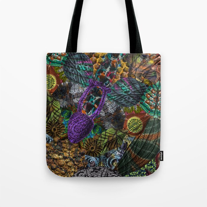 Psychedelic Botanical 12 Tote Bag