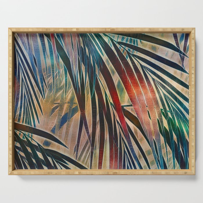 Tropical Sunset Serving Tray