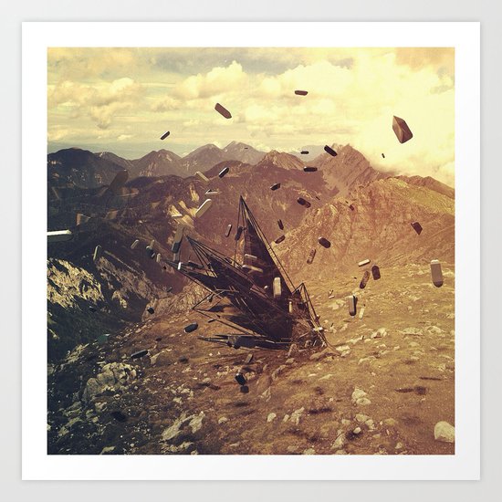 Intervention 07 Art Print