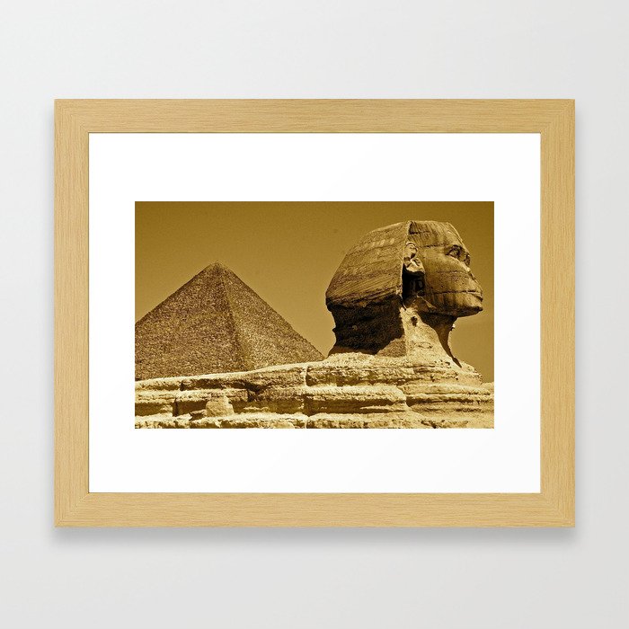 Great Sphinx II  Framed Art Print