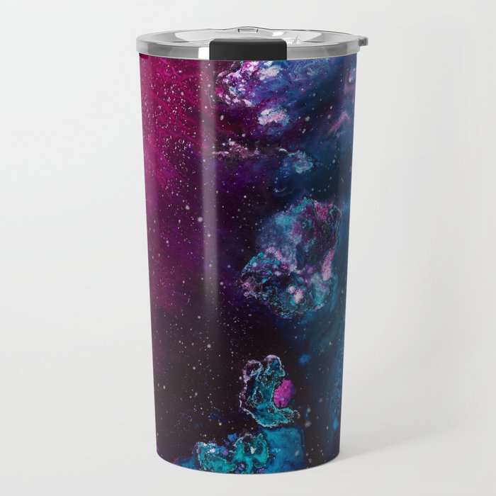 Oceans and Nebulas Travel Mug