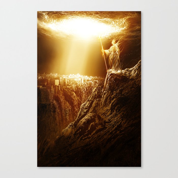 The Holy City Canvas Print