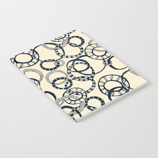 Honolulu hoopla cream Notebook