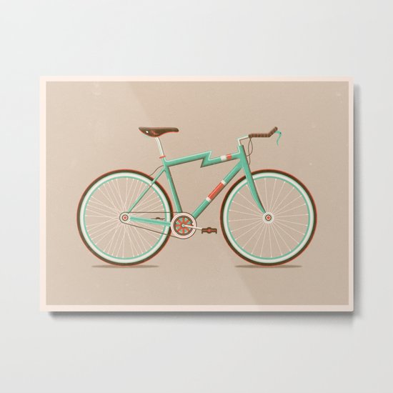 Bicycle Metal Print