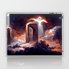 Ascending to the Gates of Heaven Laptop Skin