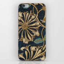 William Morris Honeysuckle Floral Pattern iPhone Skin