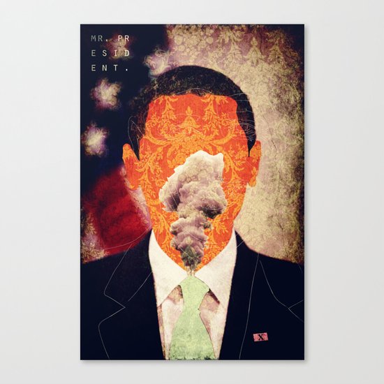 Mr. President Canvas Print