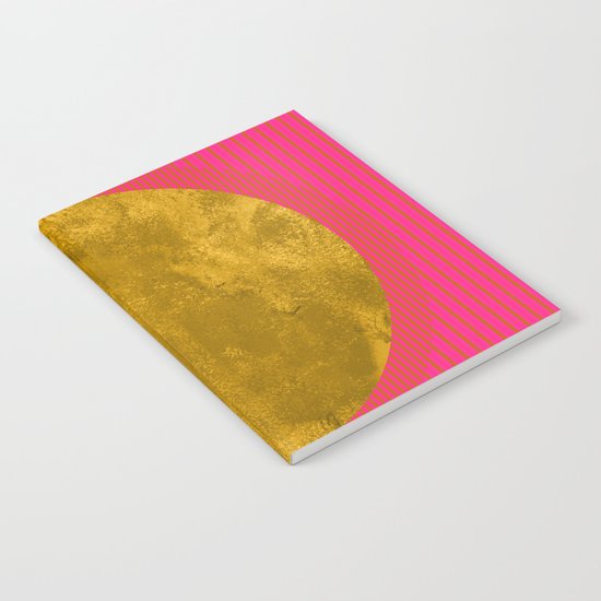 Abstract Sunset Notebook