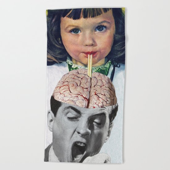 Reptilian Snack Beach Towel