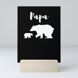 Papa Bear Mini Art Print