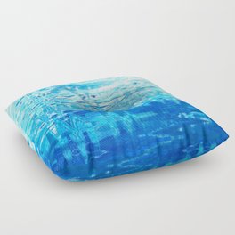 Ice Cold Sound Wave Floor Pillow