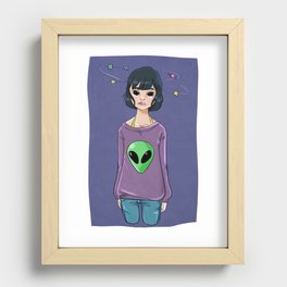 My Universe Recessed Framed Print