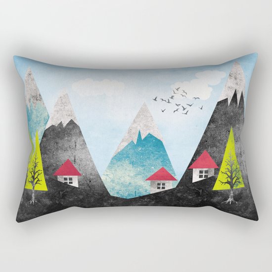Landscape Rectangular Pillow