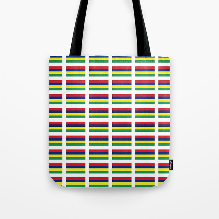 Flag of Mauritius – maurice,mauricien,port-louis,mauritian,rodrigues,creole,dodo,indian ocean Tote Bag
