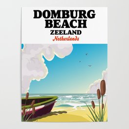 Domburg Beach Zeeland Poster