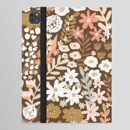 Autumn Flower Field iPad Folio Case
