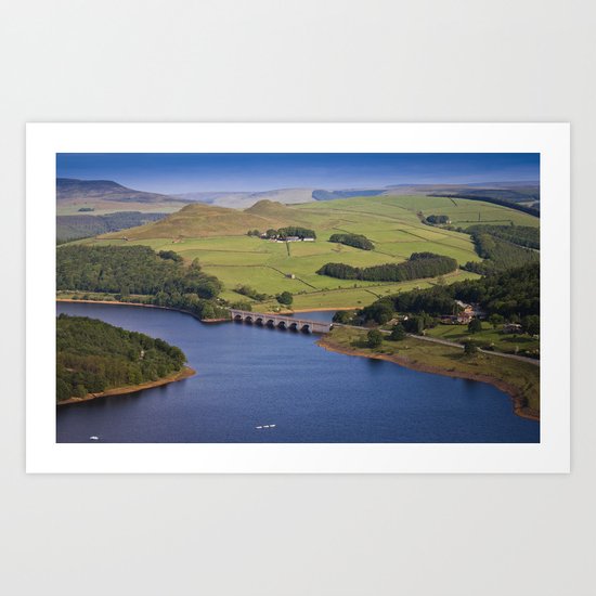 Ladybower Reservoir Art Print