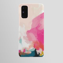 pink sky Android Case