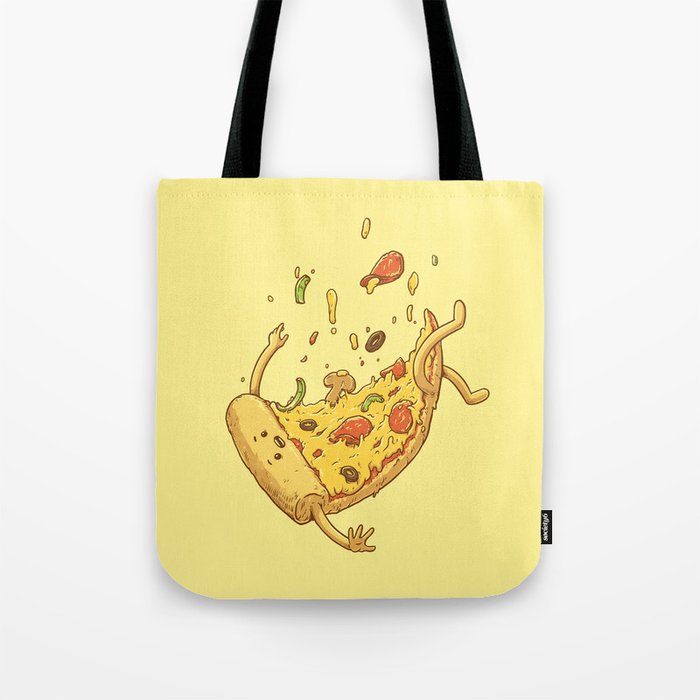 Pizza fall Tote Bag