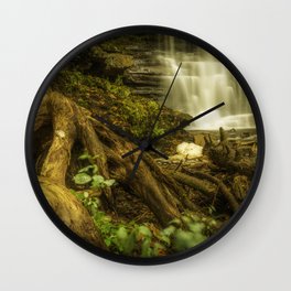 Mystical forest Wall Clock